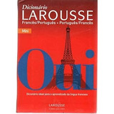 Livro Mini Dicionario Larousse - Francês/português - Português/francês - José A. Galvez [2007]