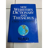 Livro New Webster's Dictionary And Thesaurus