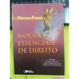 Livro Noções Essenciais De Direito - Nelson Palaia