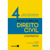 Livro Novo Curso De Direito Civil Volume 4 - Contratos - 6ª 