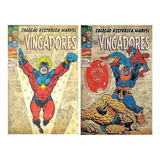 Livro Os Vingadores Vol.1 E 2 - Coleção Histórica Marvel - Stan Lee [2014]