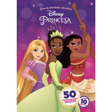 Livro Para Colorir 50 Páginas Educativas Princesas Disney