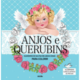 Livro Pintura Para Adultos Anjos E Querubins Antiestresse