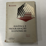 Livro Política E Programação Econômicas -