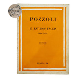 Livro Pozzoli 15 Estudos Faceis Para Piano (estoque Antigo)