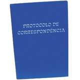 Livro Protocolo De Correspondência 100 Folhas 1/4 Brochura