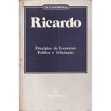 Livro Ricardo: Princípios De Economi Ricardo, David