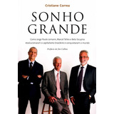 Livro Sonho Grande - Cristiane Correa - Novo Lacrado