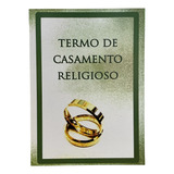 Livro Termo De Casamento Religioso Para Igreja - Promoção