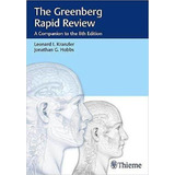 Livro The Greenberg Rapid Review: A Companion To The 8th Edition, 2017, De Leonard I Kranzler E Jonathan Hobbs. Editora Thieme Medical Publishers/maple Press Em Inglês