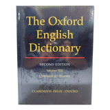 Livro The Oxford English Dictionary 2nd Vol. 13 Em Inglês
