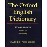 Livro The Oxford English Dictionary 2nd Vol. 15 Em Inglês
