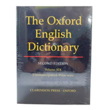 Livro The Oxford English Dictionary 2nd