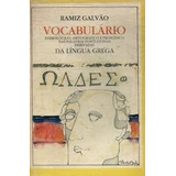Livro Vocabulário Etimológico, Ortográfico E Prosódico