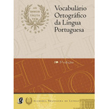 Livro Vocabulário Ortográfico Da Lingua Portuguesa