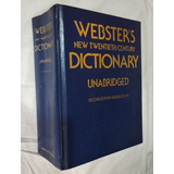 Livro Webster's New Twentieth Century Dictionary