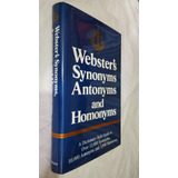 Livro Webster's Synonyms Antonyms And Homonyms Dictionary 