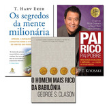 Livros Pai Rico + Segredos Mente