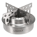 Lixada Mini Fogão A Álcool Aço Inoxidável Acampamento