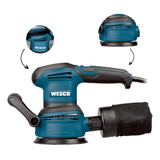 Lixadeira Roto Orbital 125mm 400w Ws4265 Wesco Azul-turquesa