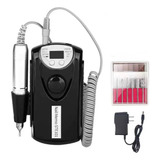 Lixadeira Unha Preto Elétrica Portátil Bloco Motor Bivolt