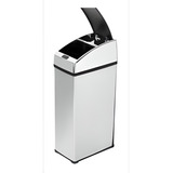 Lixeira Automática Com Sensor Inox 6 Lts Litros Quadrada