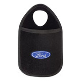 Lixeira Câmbio Automotiva Carpete Logo Bordado Ford 
