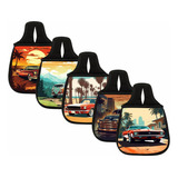 Lixeira Carro Organizador Neoprene Lixocar Temática - Carros