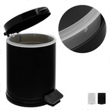 Lixeira Cesto De Lixo Pedal Banheiro Cozinha 5 Litros
