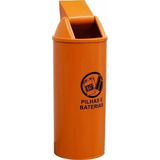 Lixeira Coletor Descarte Pilhas Baterias - 22 Lts
