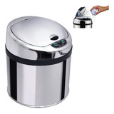 Lixeira Inox Bionox 6 Litros Com