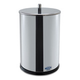 Lixeira Inox Com Tampa Brinox Lixeira 7,8l Banheiro Cozinha