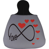 Lixeira Para Carro Neoprene Amor Infinito Ln30