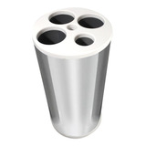 Lixeira Para Copos Descartáveis De Água E Café Em Aço Inox