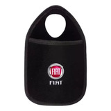Lixeirinha Automotiva Câmbio Carpete Bordada Logo Fiat 