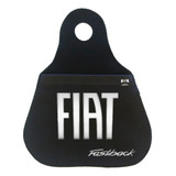 Lixinho Carro Lixeira Lixeirinha Fiat Logo Prata Fastback