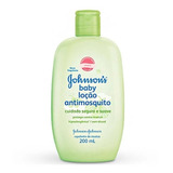 Loção Antimosquito Johnsons Baby 200ml Repelente Bebe