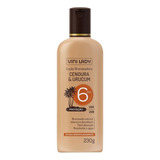 Loção Bronzeadora Cenoura E Urucum Vini Lady Fps 6 230g