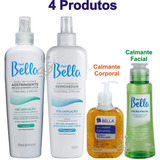 Loção Calmante Facial Depilação +3 Produtos Depil Bella