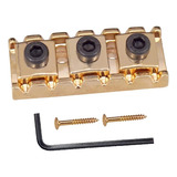 Locknut Pestana Trava Cordas Para Guitarra 43mm - Dourado.