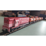 Locomotiva G12 Com Vagões Tanque 