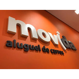 Logo Em Pvc 3d Personalizada - Aplique De Parede + 1,40m