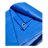Lona 3x3 Impermeável Plastico Encerado Azul