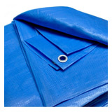 Lona 9x5 Mt Azul Plastica Impermeavel Festa Barraca Camping