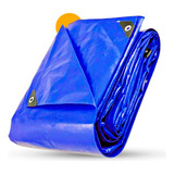 Lona Azul Carreteiro Camping Piscina Impermeável 75g 6x6