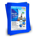Lona Azul Ck300 Micras Cobertura Multiuso