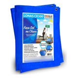 Lona Azul Ck300 Micras Cobertura Multiuso