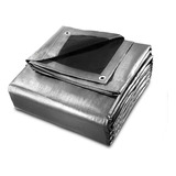 Lona Blackout Cinza Preta Impermeável 300 Micras 4x2,5