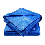 Lona Caminhão Azul ( 105grs P/m2) 4x5 Cobrir Carga Brasfort