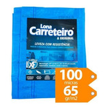 Lona Carreteiro Light 10x8 Metros Azul Leve
